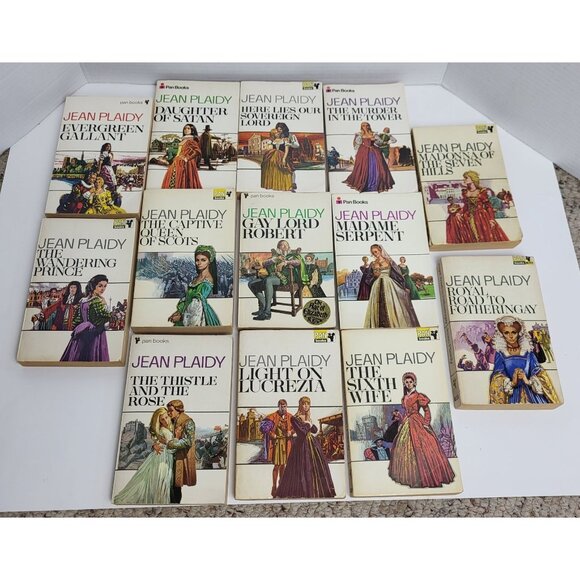 Jean Plaidy Historical Fiction Novels By Eleanor Hibbert (set of 13 books) - Picture 1 of 5